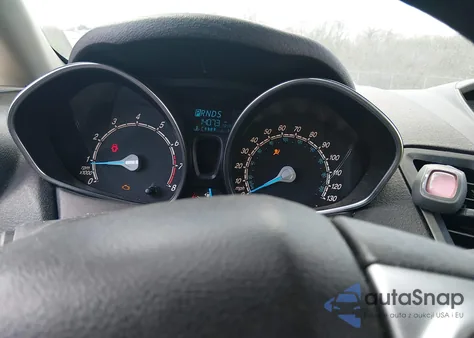 2019 Ford Fiesta Se из США, поврежденный, VIN 3FADP4BJ7KM107899